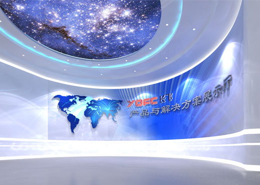 長飛企業(yè)產(chǎn)品展廳