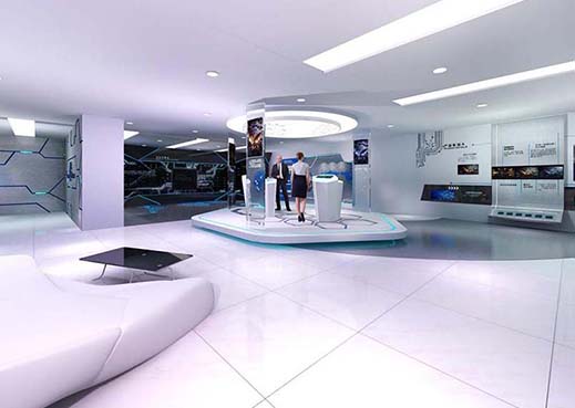 復(fù)旦微電子企業(yè)文化展廳